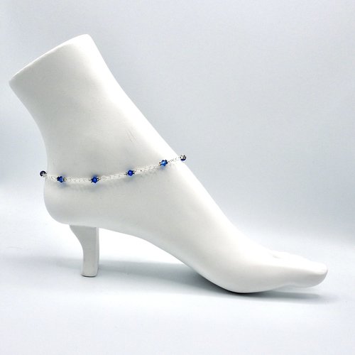 beaded ankle bracelet
