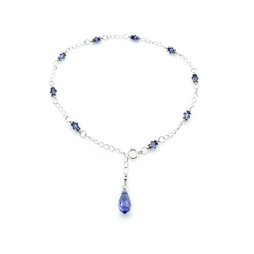 tanzanite purple Swarovski Elements