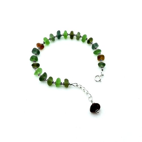 mixed colours green teal brown