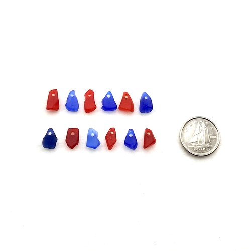 red and cobalt blue shades