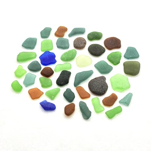 real beach glass for jewelry making