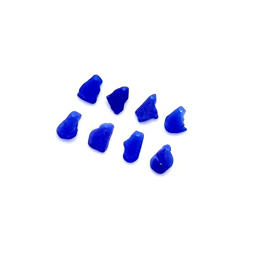 beach glass charms