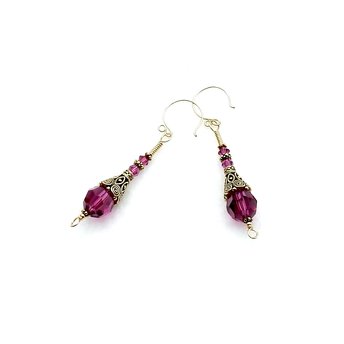crystal earrings for women