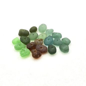 sea glass beads