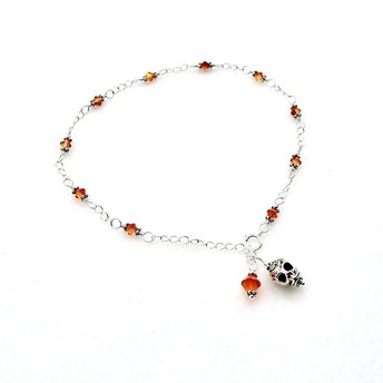 skull anklet 