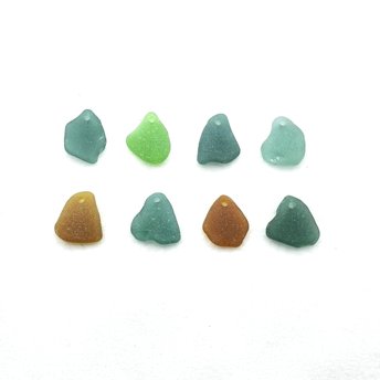 top drilled sea glass