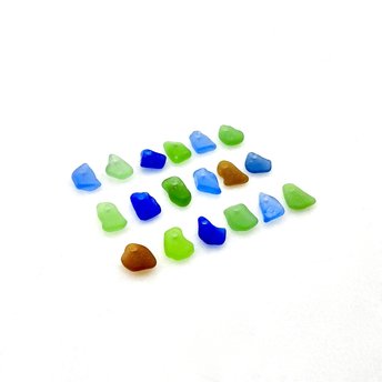 beach glass beads for sewing