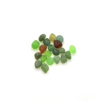 drilled sea glass beads Canada