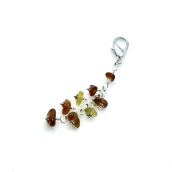 dangly zipper pull charm